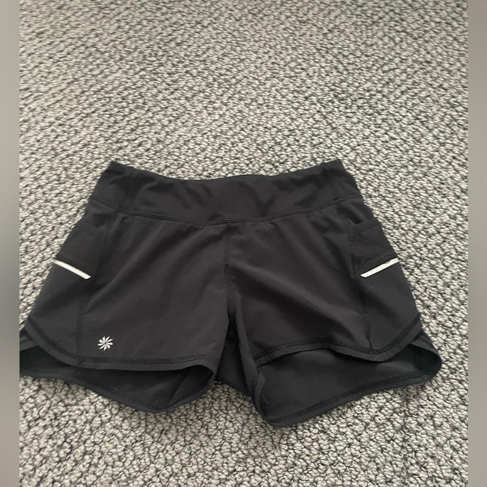 black athleta athletic shorts!!!